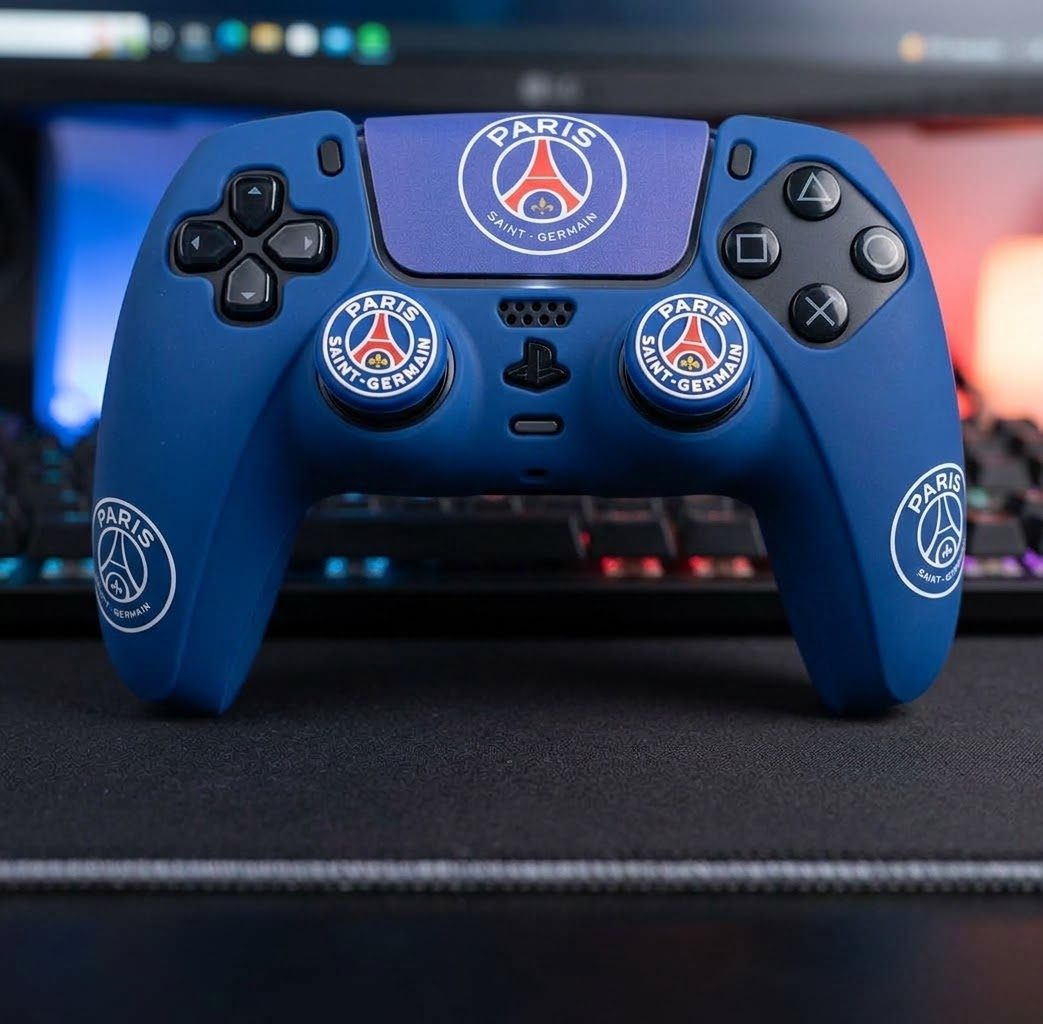 Pack complet skin avec grip pour manette PS5  psg